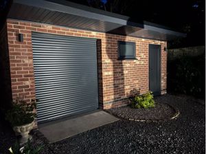 Lighted shed- click for photo gallery